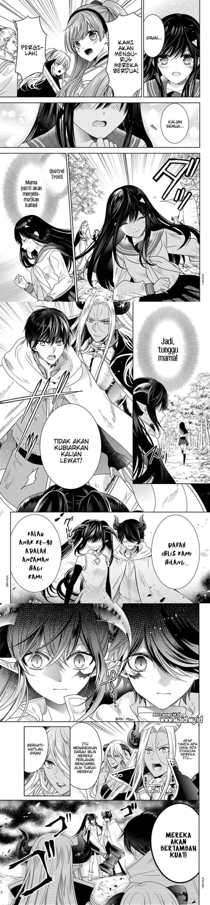 Isekai de Saikyo Mao no Kodomotachi no Mama ni Natchaimashita chapter 35 halaman 7