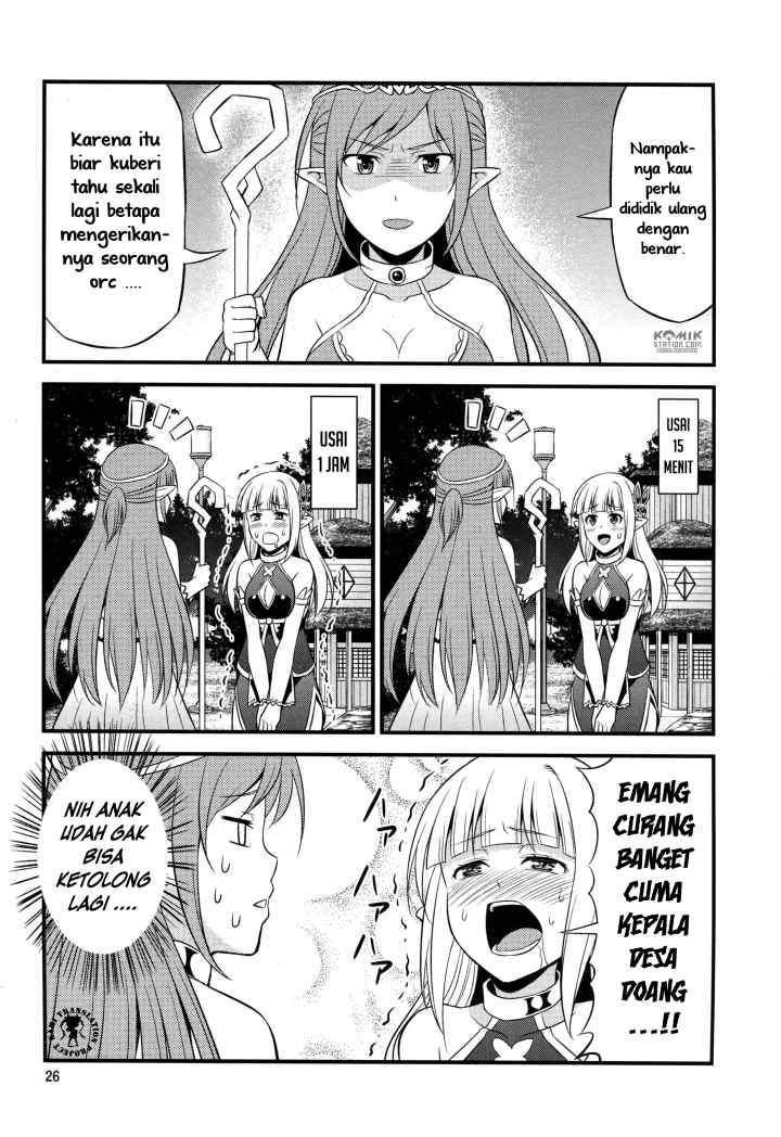 Hentai Elf to Majime Orc chapter 2.5 halaman 8