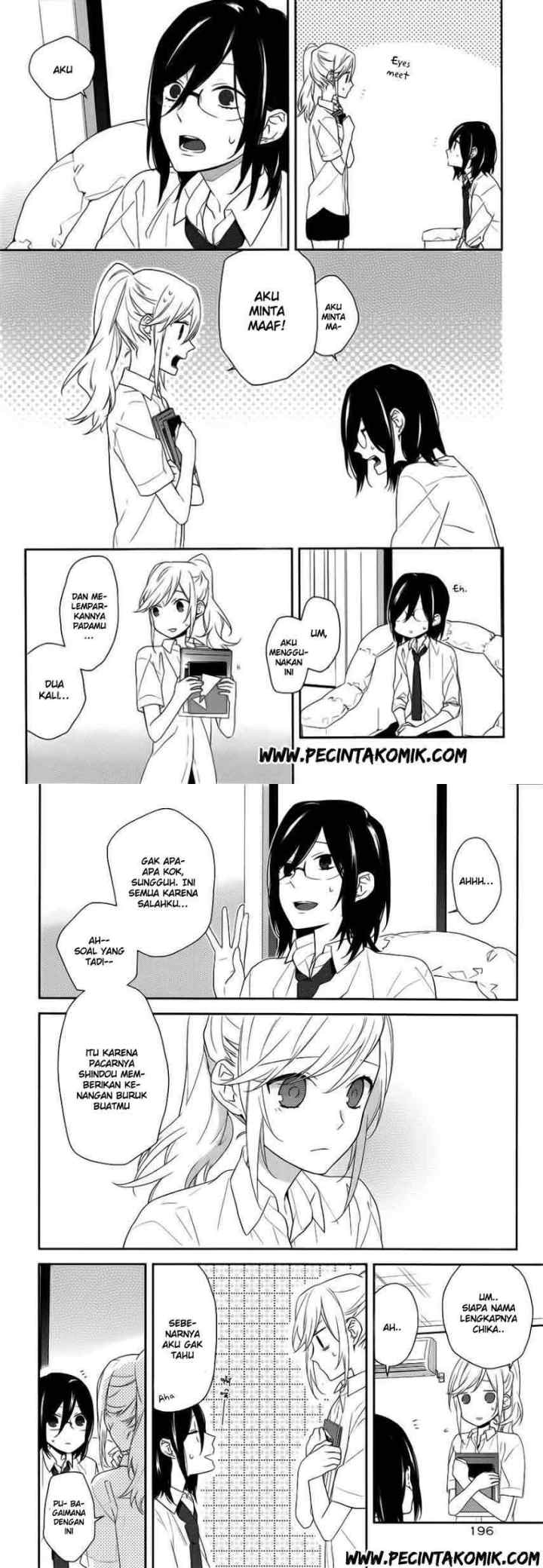 Horimiya chapter 22 halaman 13