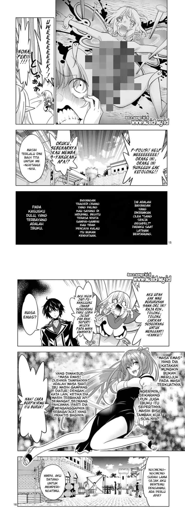 Shijou Saikyou Orc-san no Tanoshii Tanetsuke Harem Zukuri chapter 70 halaman 9