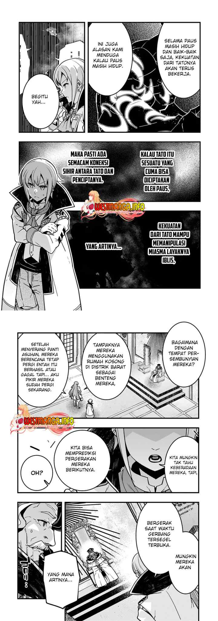Kyoukai Meikyuu to Ikai no Majutsushi chapter 54 halaman 4