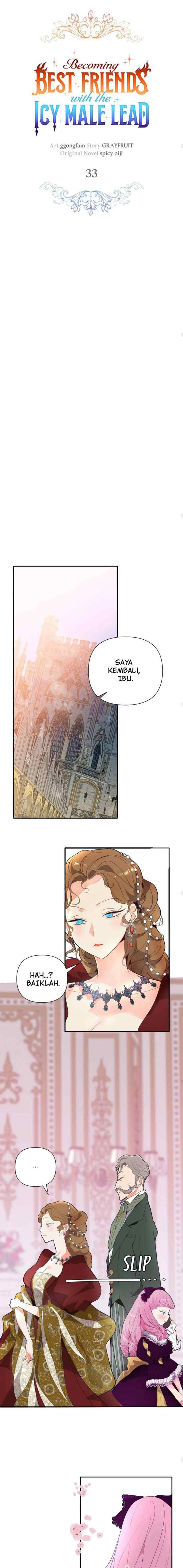 Becoming Best Friends With the Icy Male Lead chapter 33 halaman 8