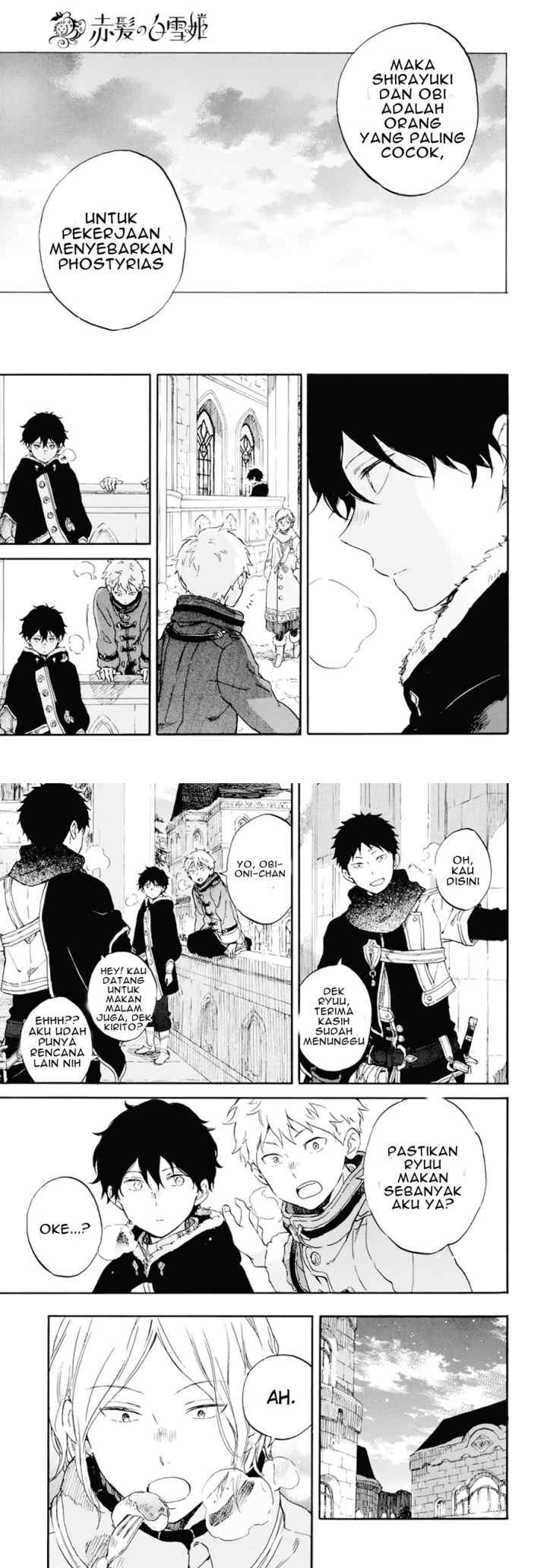 Akagami no Shirayukihime chapter 105 halaman 8