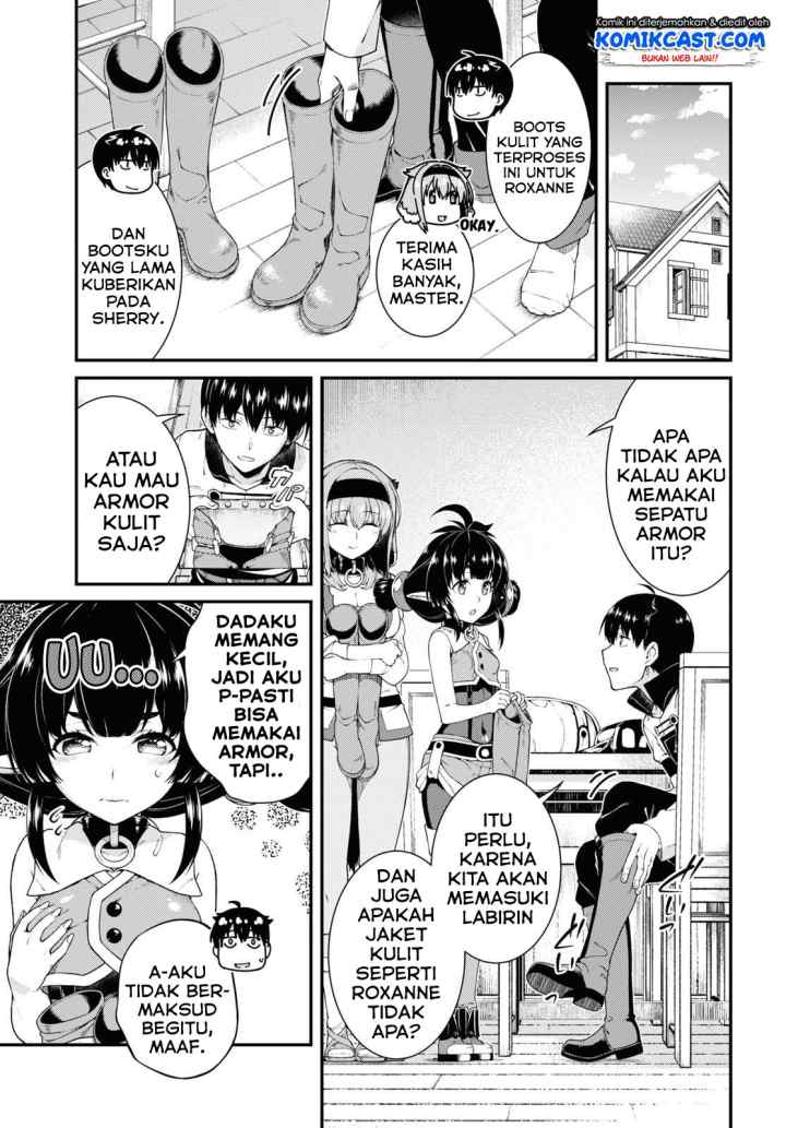 Isekai Meikyuu de Harem wo chapter 39 halaman 8
