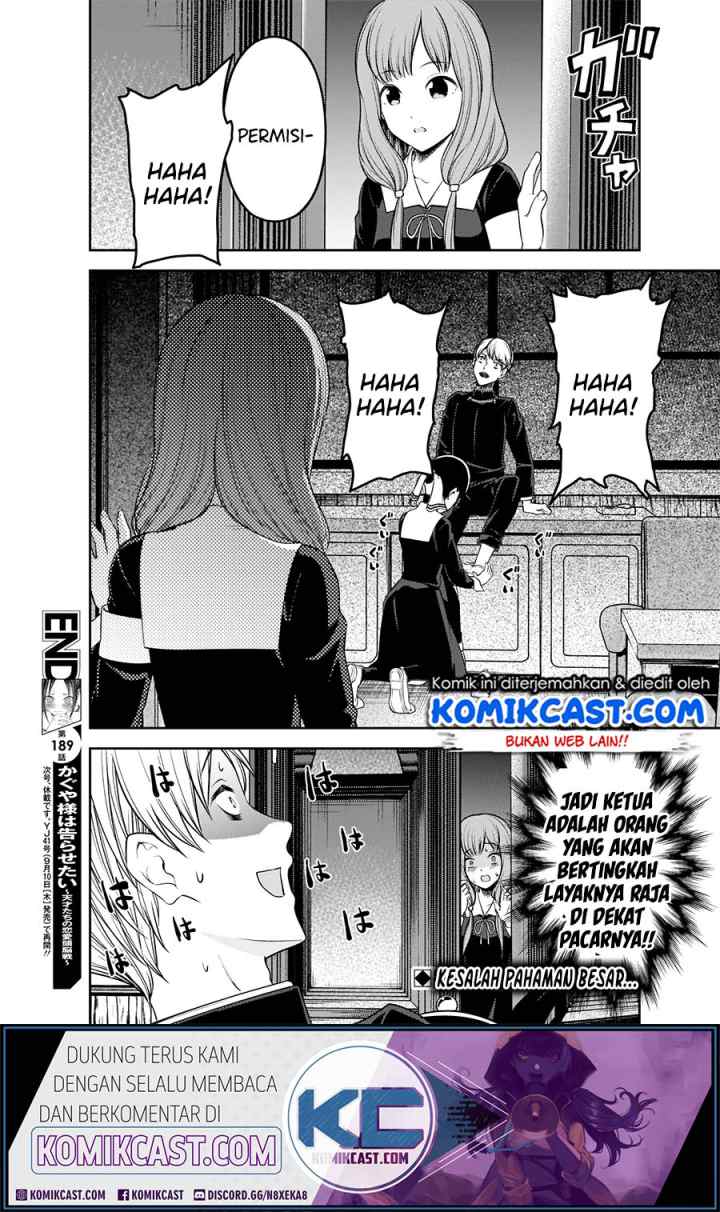 Kaguya-sama wa Kokurasetai: Tensai-tachi no Renai Zunousen chapter 199 halaman 19