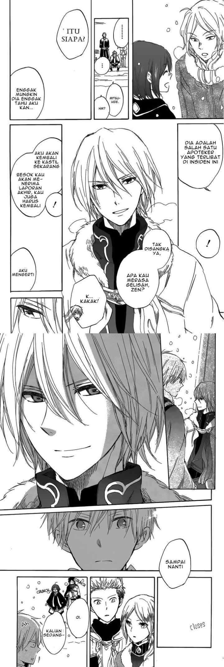 Akagami no Shirayukihime chapter 40 halaman 9