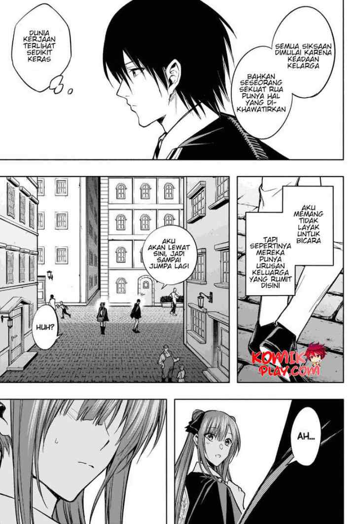 Ouritsu Mahou Gakuen no Saika Sei: Slum Agari no Saikyou Mahoushi, Kizoku darake no Gakuen de Musou suru chapter 34 halaman 9