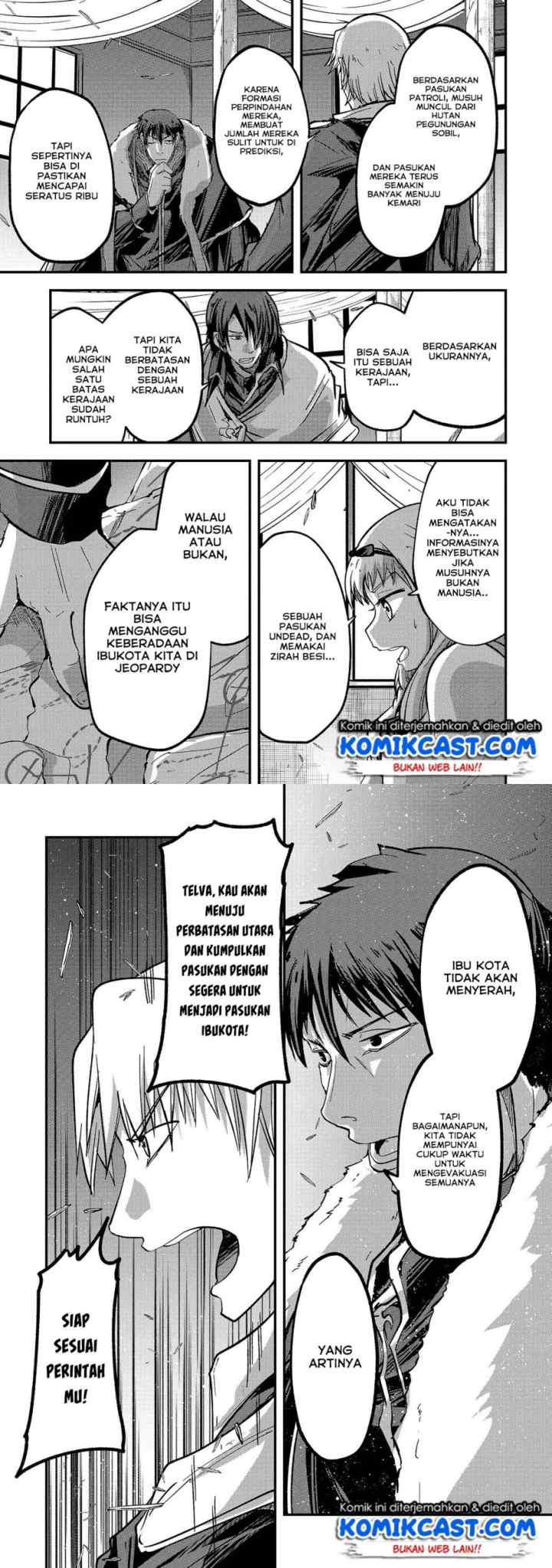 Gaikotsu Kishi-sama, Tadaima Isekai e Odekakechuu chapter 34 halaman 14