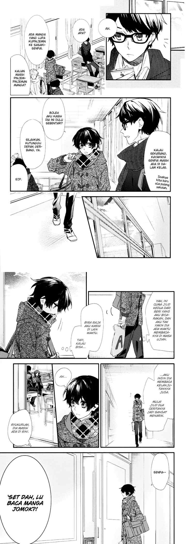 Sasaki to Miyano chapter 8 halaman 10