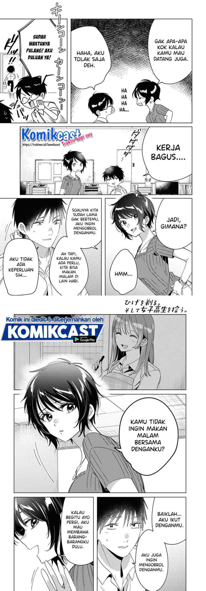 Hige Wo Soru. Soshite Joshikosei Wo Hirou chapter 30 halaman 13