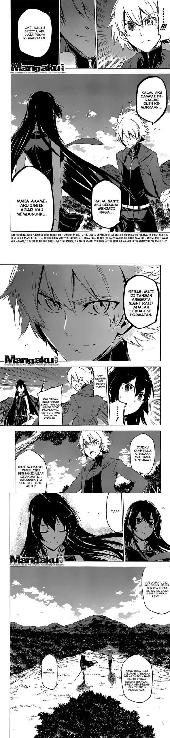 Akame ga Kill! chapter 64 halaman 8