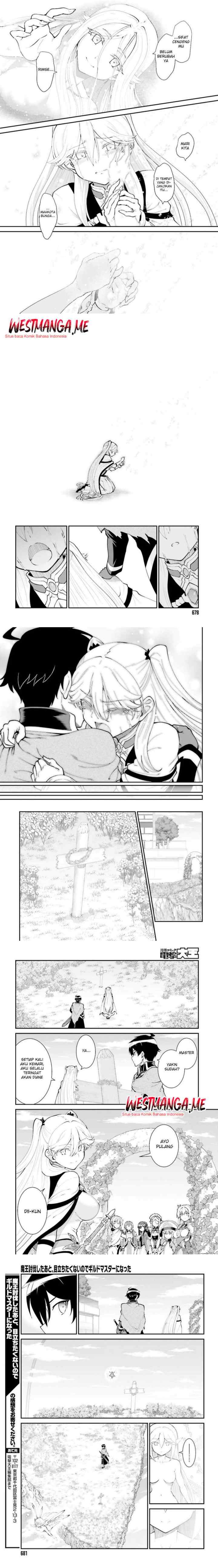 Maou Toubatsu Shita Ato, Medachitakunai node Guild Master ni Natta chapter 57 halaman 16