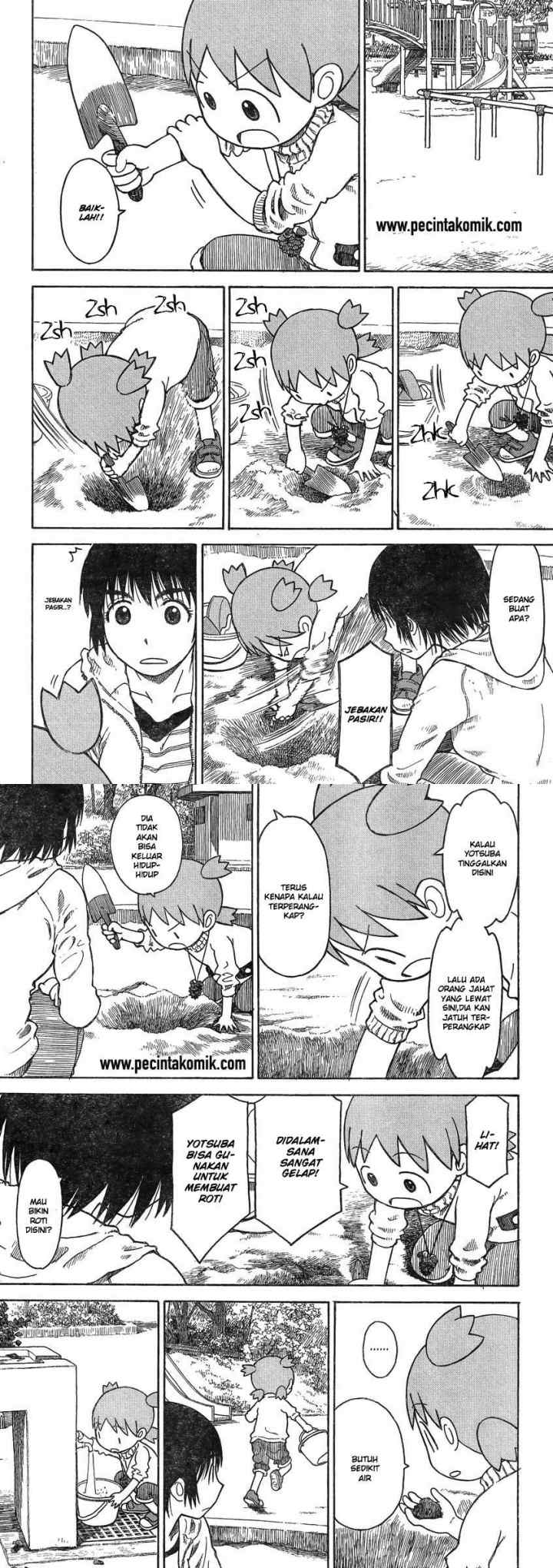 Yotsuba to! chapter 84 halaman 10