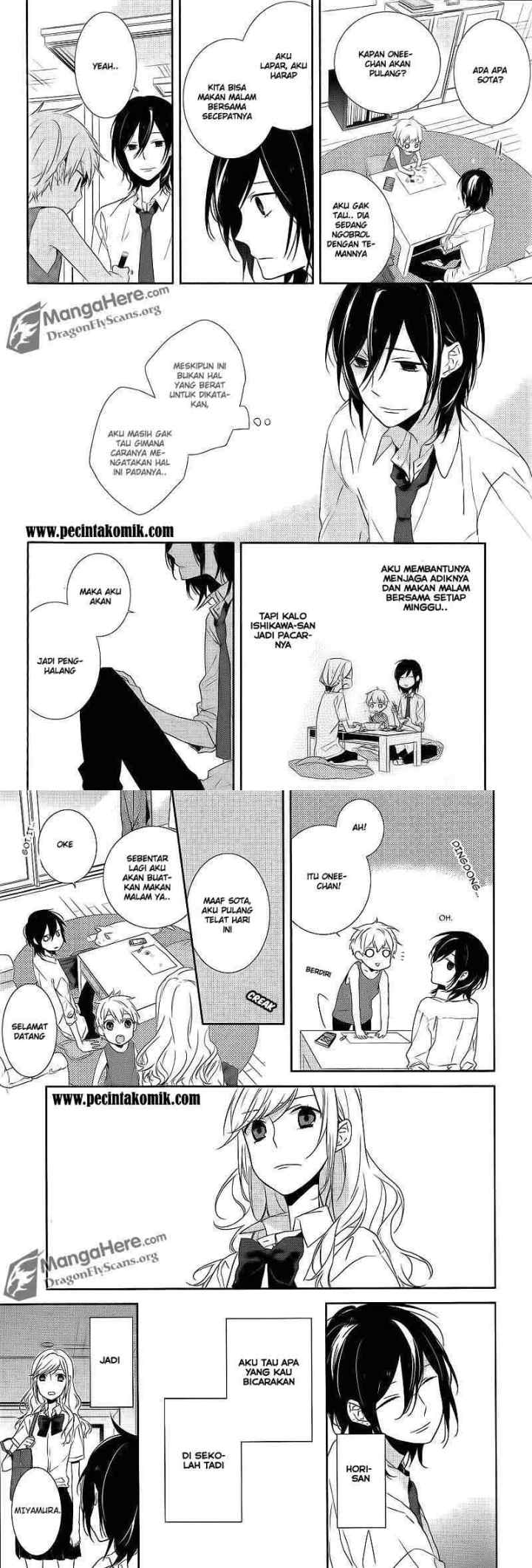 Horimiya chapter 3 halaman 10