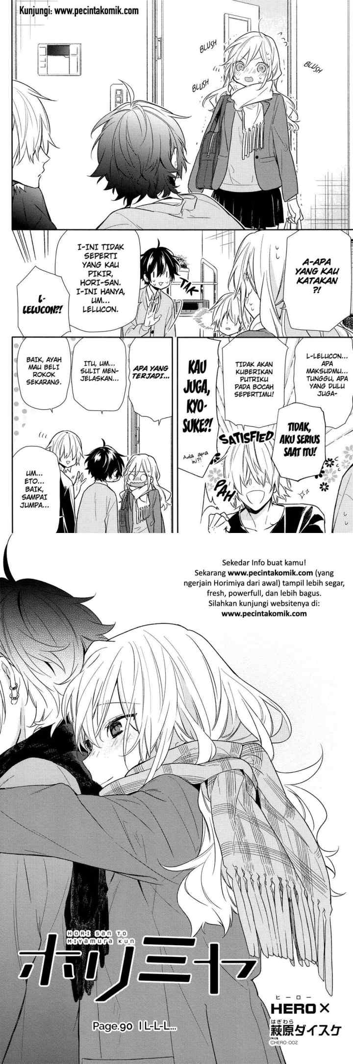 Horimiya chapter 90 halaman 4