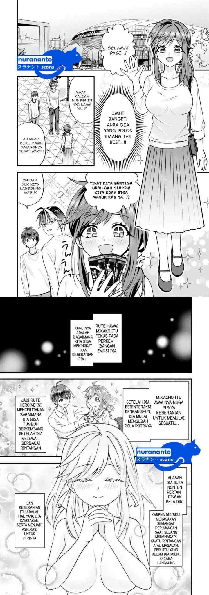 Yarikonda Ren'ai Game no Akuyaku ni Tensei Shita Node, Gensaku Chishiki de Hiroin o Kōryaku Shimasu chapter 3.2 halaman 5