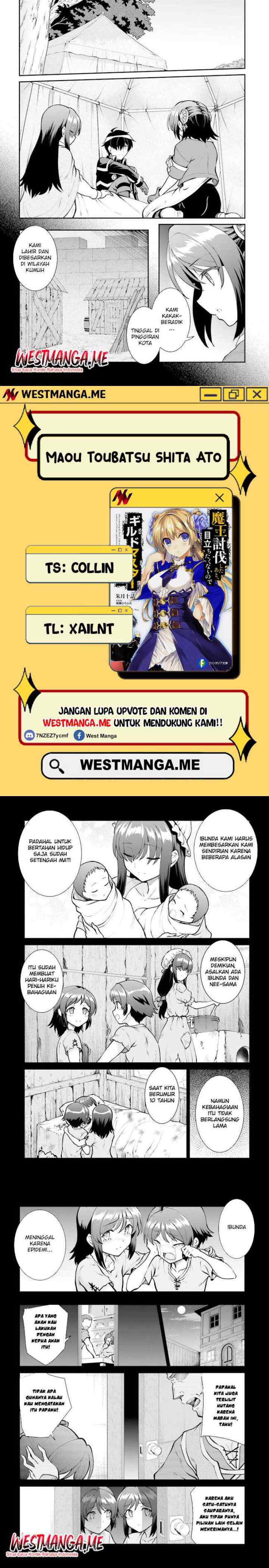Maou Toubatsu Shita Ato, Medachitakunai node Guild Master ni Natta chapter 46 halaman 10