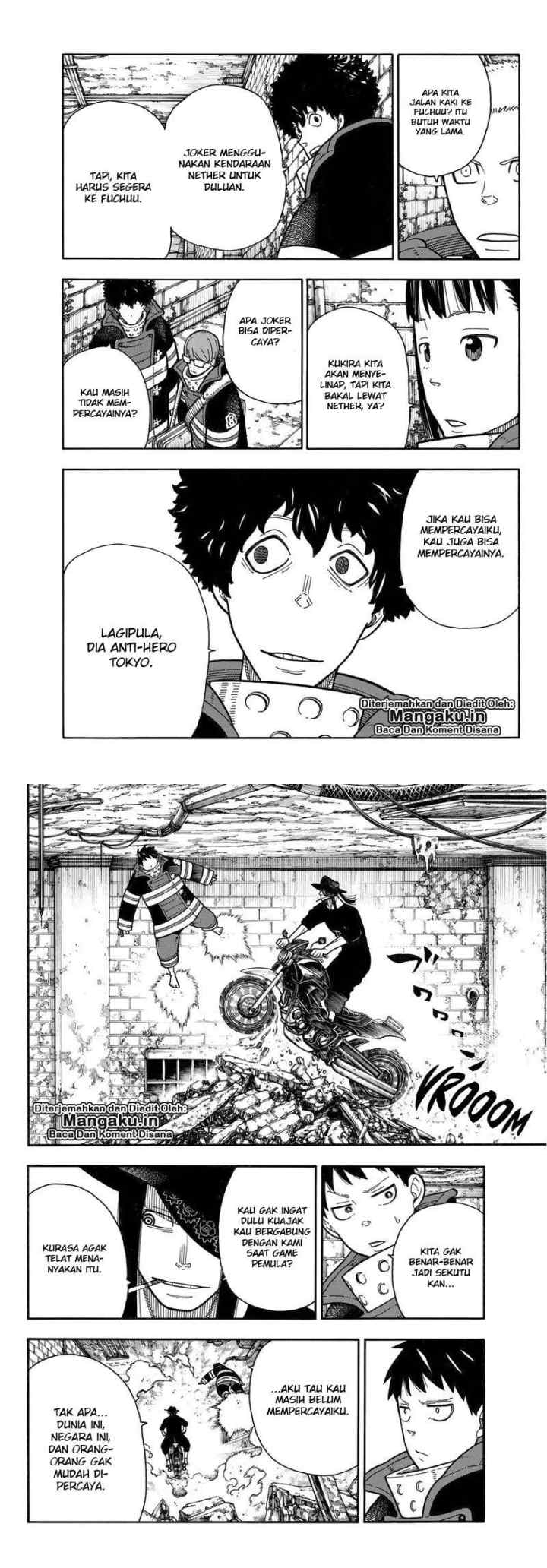 Enen no Shouboutai chapter 180 halaman 5