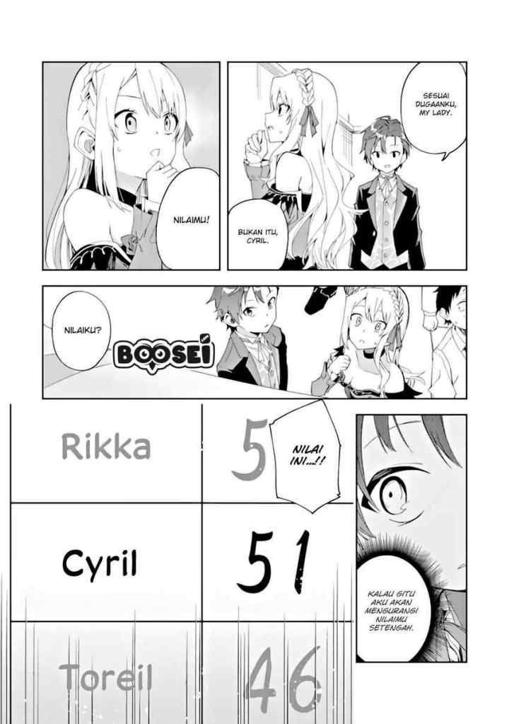 Akuyaku Reijou no Shitsuji-sama Hametsu Flag wa Ore ga Tsubusasete Itadakimasu chapter 3.2 halaman 12