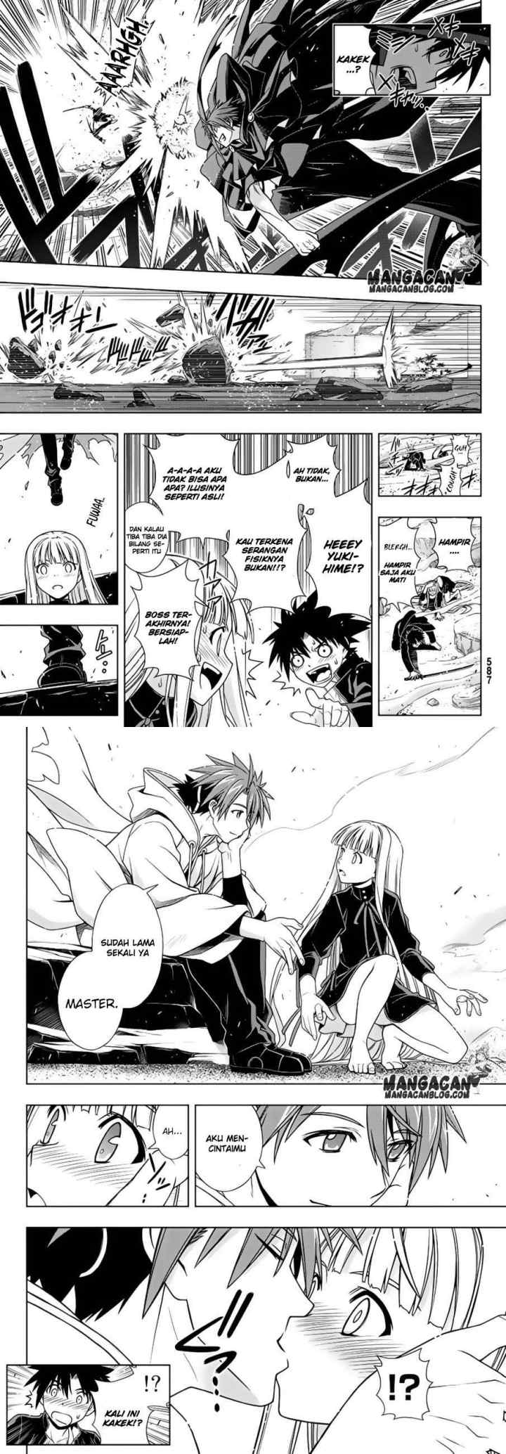 UQ Holder chapter 130 halaman 10