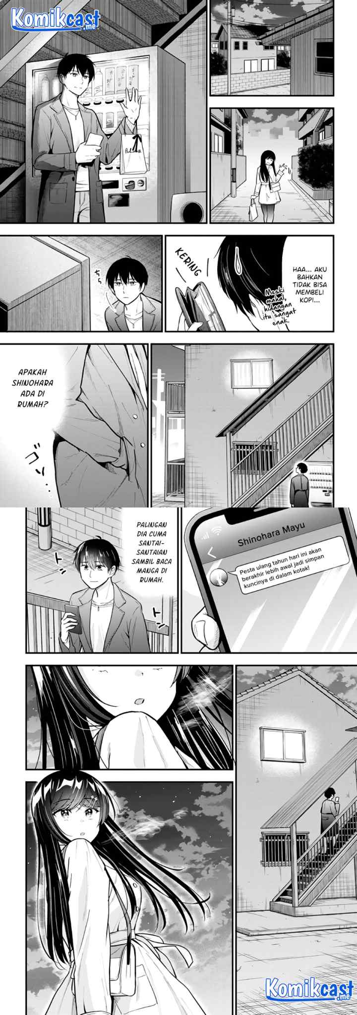 Kanojo ni Uwaki Sareteita Ore ga Koakuma na Kouhai ni Natsukarete Imasu chapter 7 halaman 8