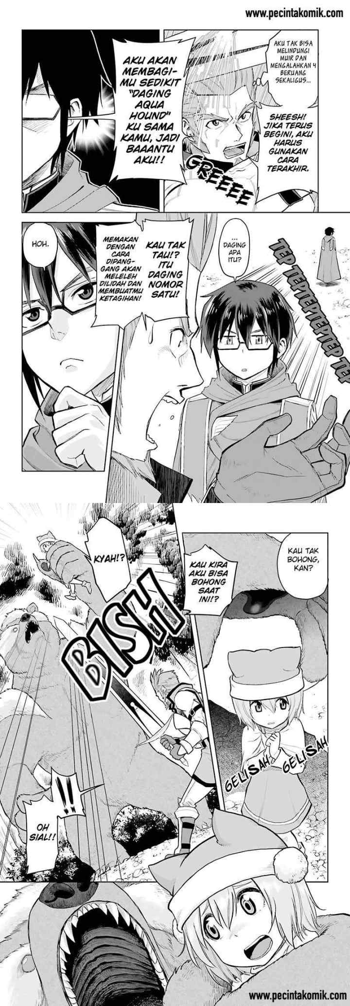 Konjiki no Moji Tsukai: Yuusha Yonin ni Makikomareta Unique Cheat chapter 5 halaman 11