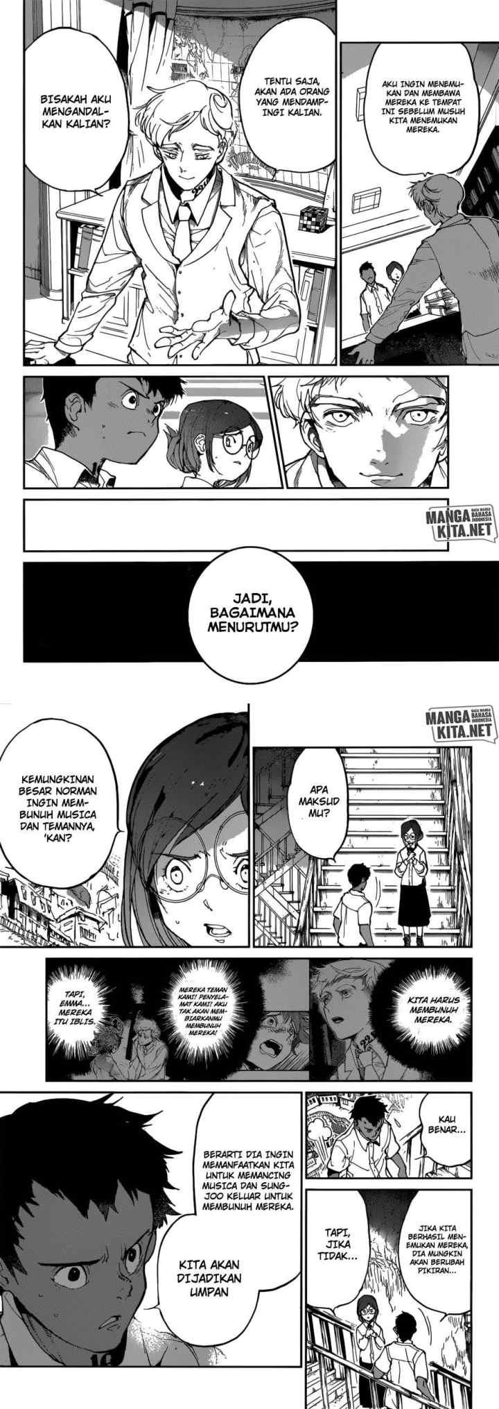 Yakusoku no Neverland chapter 135 halaman 5