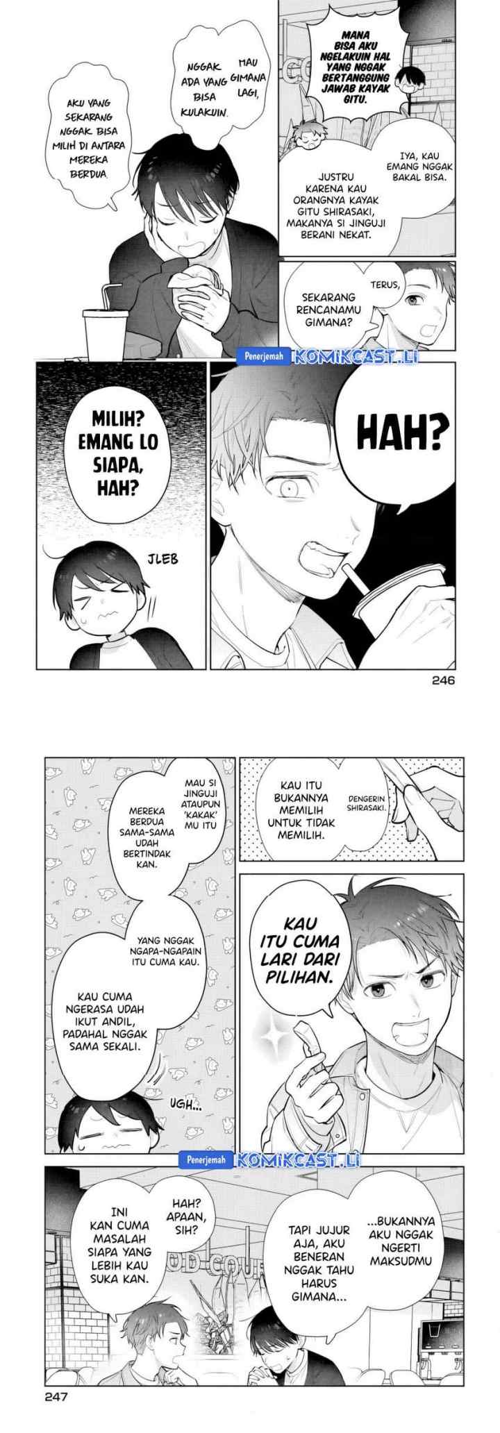 Koi wa Futago de Warikirenai chapter 17.1 halaman 11