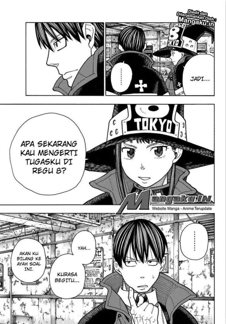 Enen no Shouboutai chapter 166 halaman 8