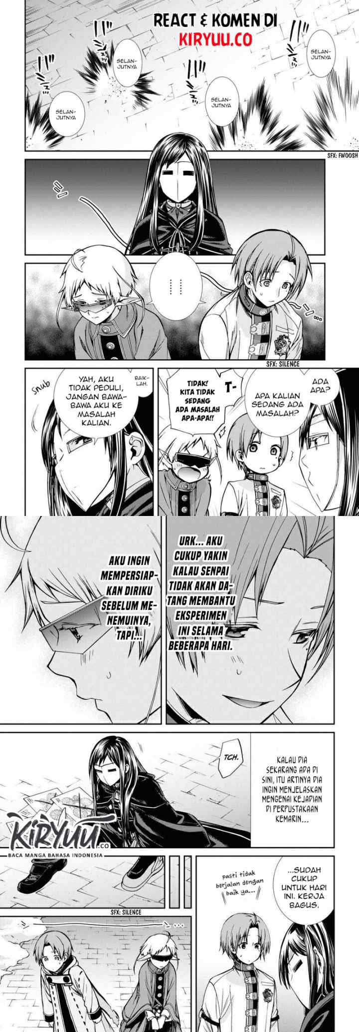 Mushoku Tensei: Isekai Ittara Honki Dasu chapter 72 halaman 6