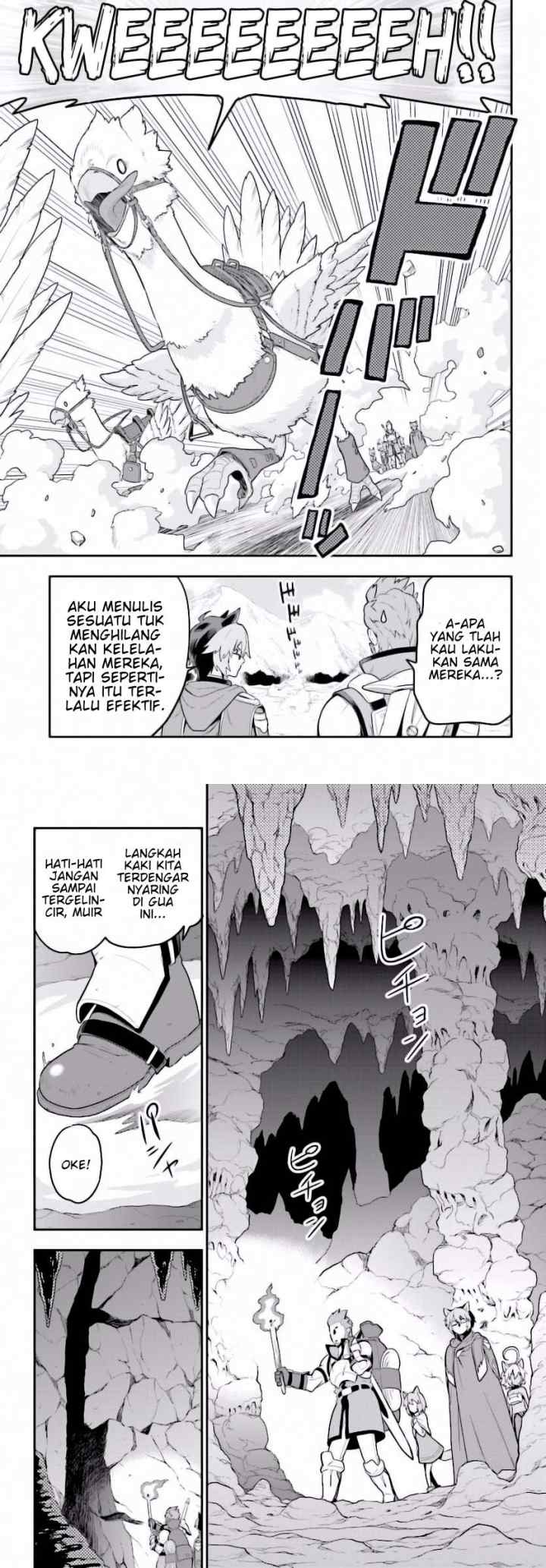 Konjiki no Moji Tsukai: Yuusha Yonin ni Makikomareta Unique Cheat chapter 27 halaman 7