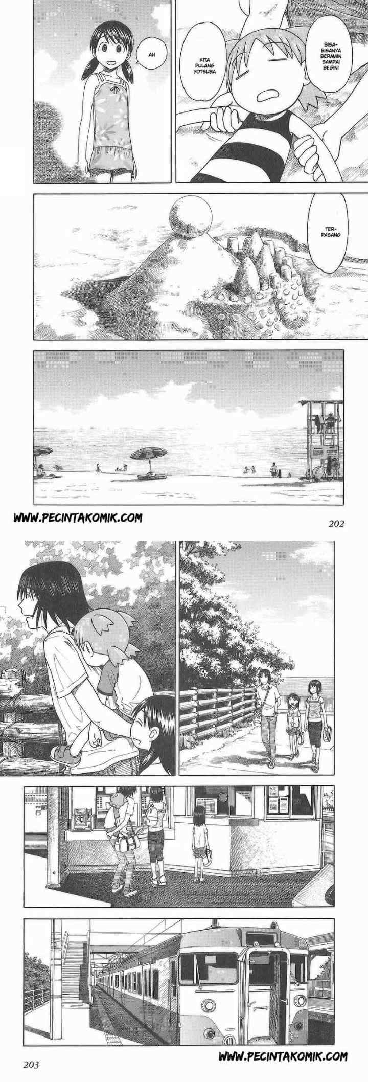 Yotsuba to! chapter 34 halaman 16