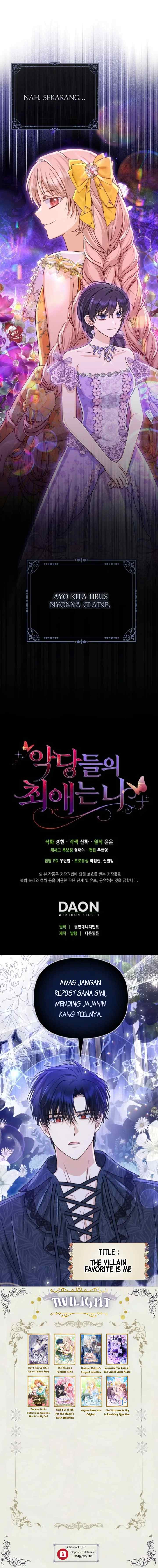 I'm The Villain's Favorite chapter 48 halaman 17