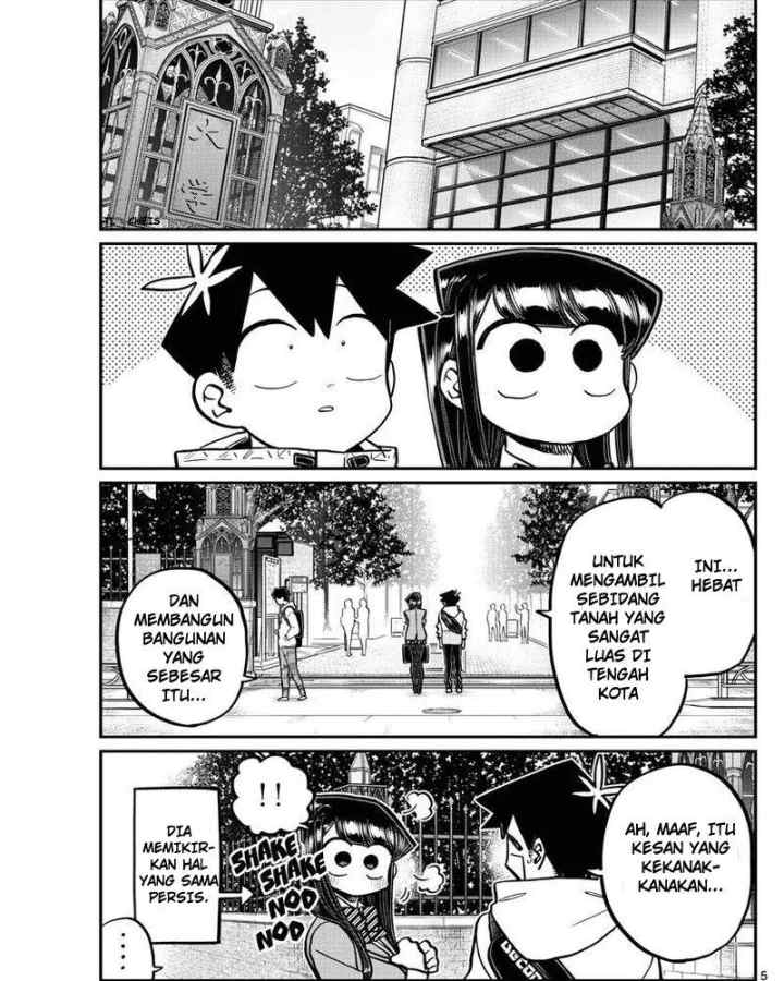 Komi-san wa Komyushou Desu chapter 348 halaman 5