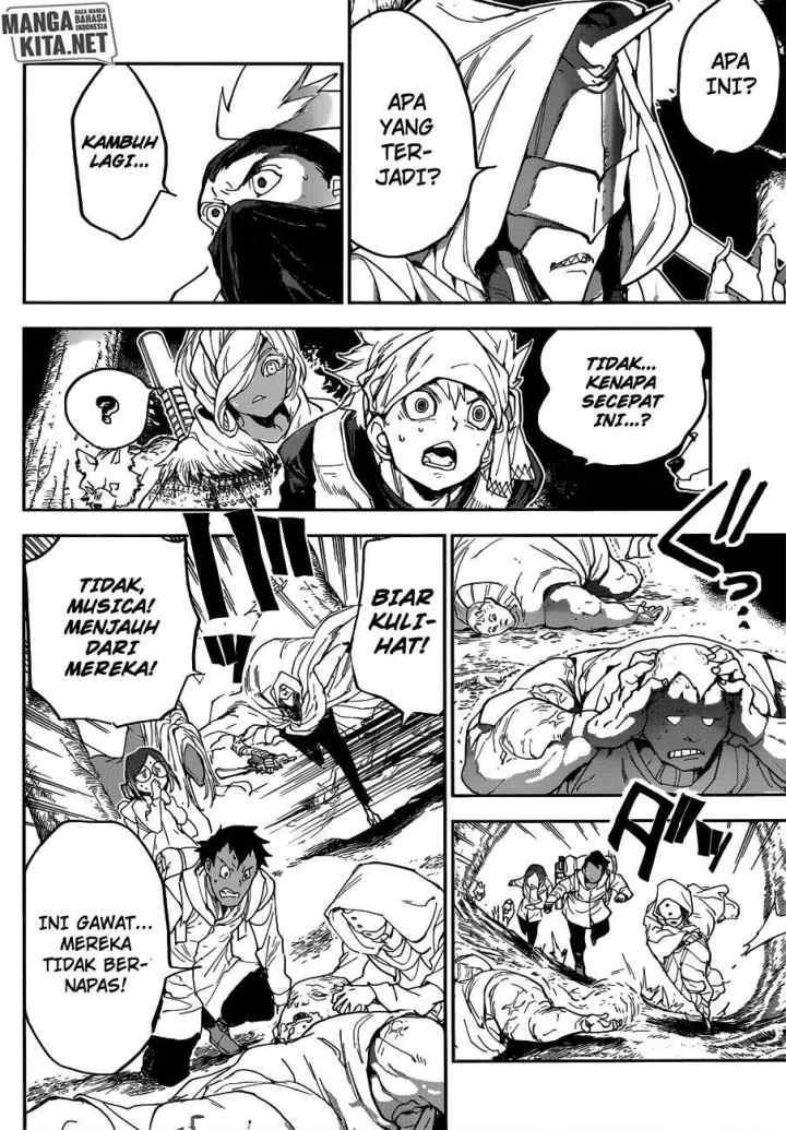 Yakusoku no Neverland chapter 144 halaman 9