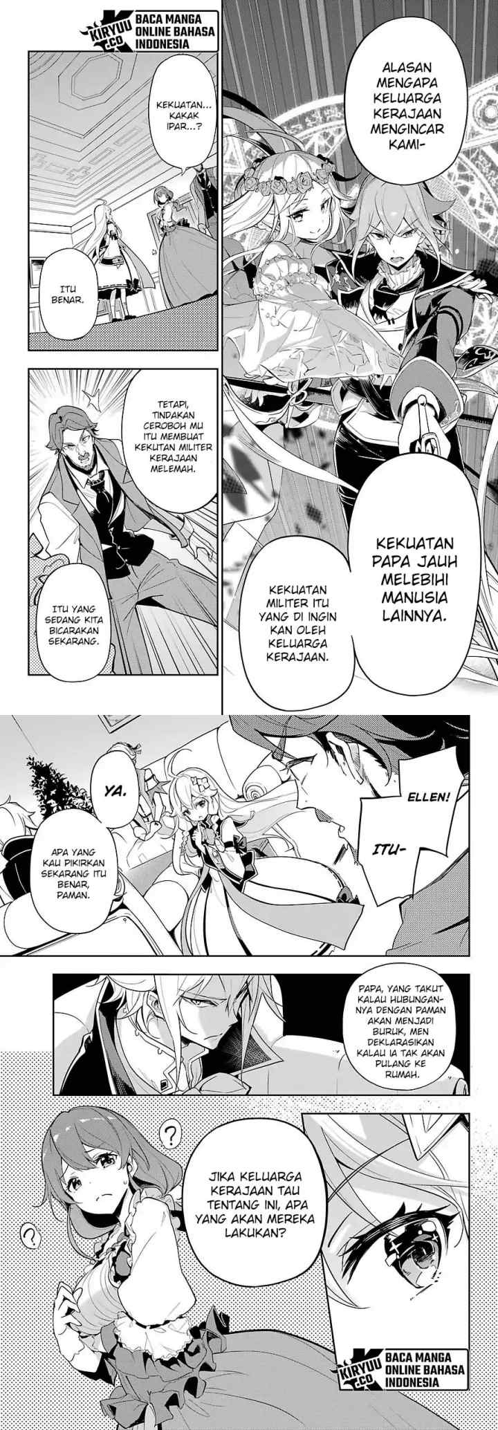 Chichi wa Eiyuu Haha wa Seirei Musume no Watashi wa Tenseisha chapter 15 halaman 5