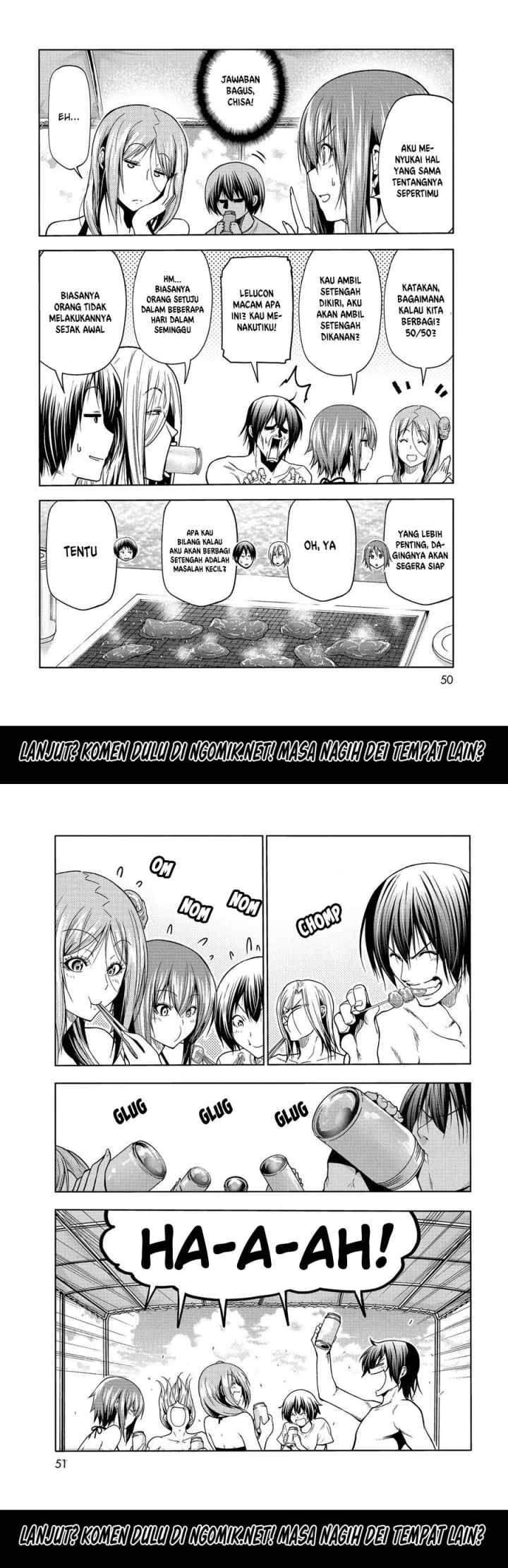 Grand Blue chapter 69.1 halaman 7