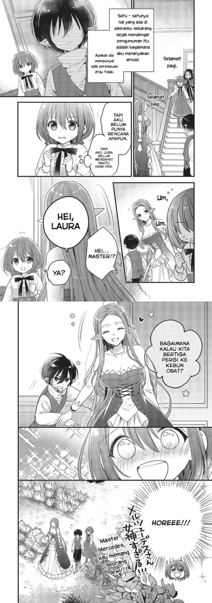 Yuusha-sama no Osananajimi to iu Shokugyou no Make Heroine ni Tensei shita no de, Chougoushi ni Job Change shimasu chapter 6 halaman 10