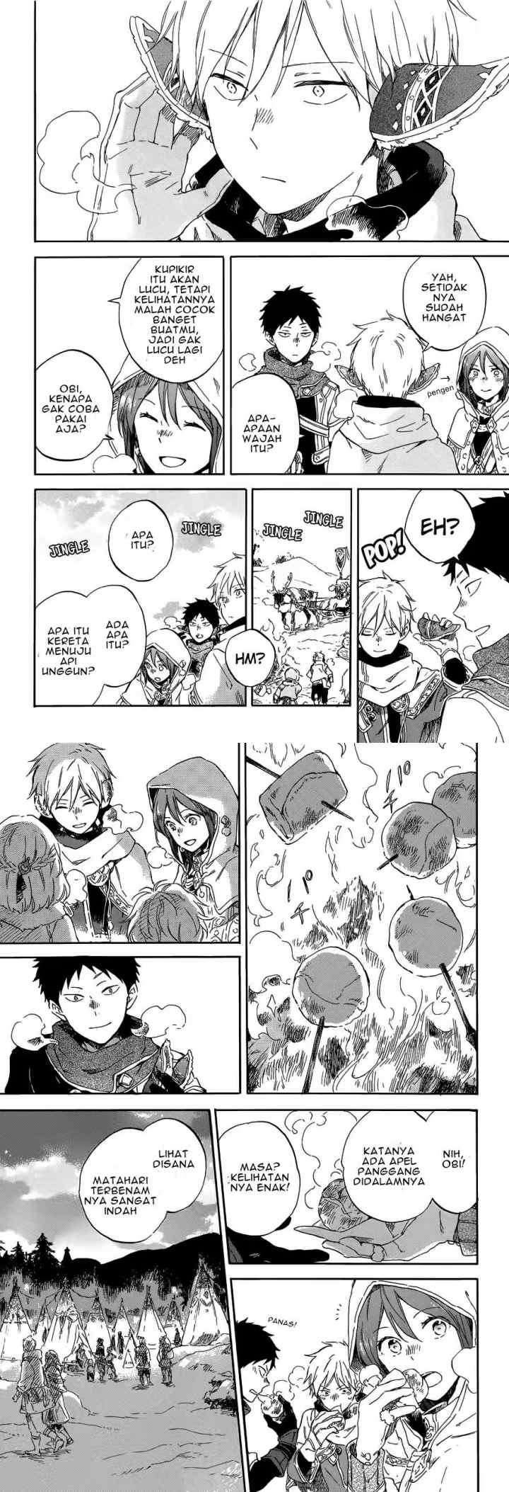 Akagami no Shirayukihime chapter 95 halaman 9