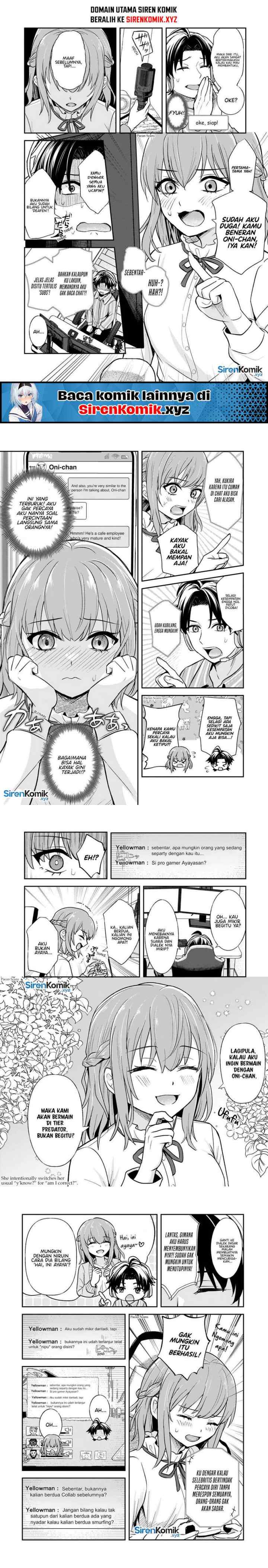 Aori-kei Game Haishinsha (Hatachi), Haishin no Kiri Wasure ni Yori Ii Hito Baresuru chapter 4 halaman 18