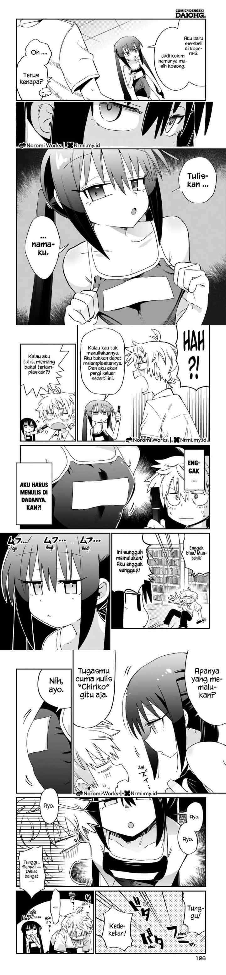 Chiriko-senpai wa Tamatteiru chapter 3 halaman 6