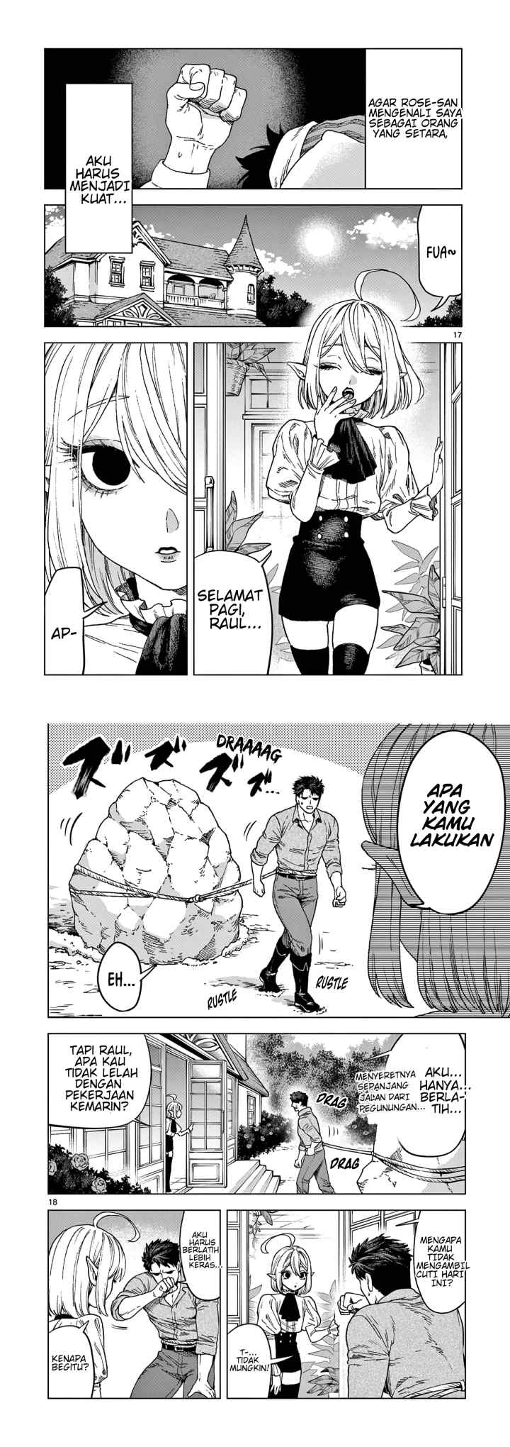 Rauru to Kyuuketsuki chapter 1 halaman 9