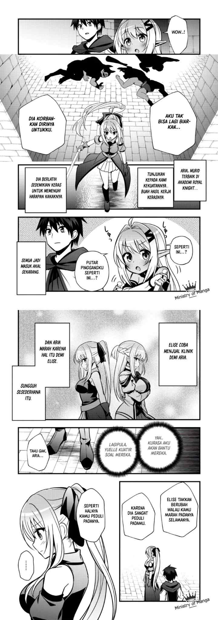 Isekai no Meikyuu Toshi de Chiyu Mahoutsukai Yattemasu chapter 14 halaman 17