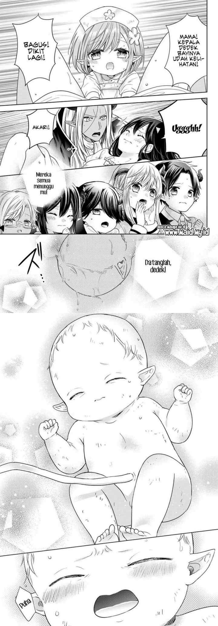 Isekai de Saikyo Mao no Kodomotachi no Mama ni Natchaimashita chapter 27.2 halaman 8