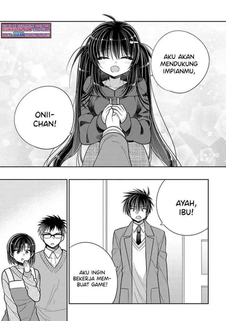 Siscon Ani to Brocon Imouto ga Shoujiki ni Nattara chapter 38 halaman 8