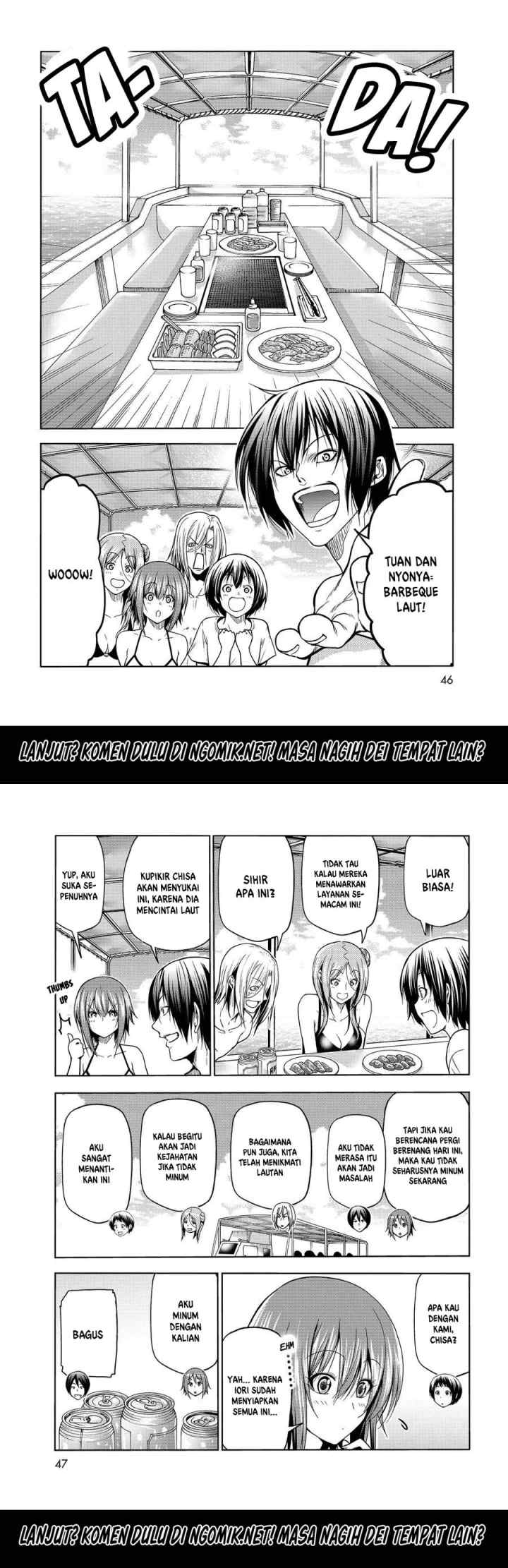 Grand Blue chapter 69.1 halaman 5