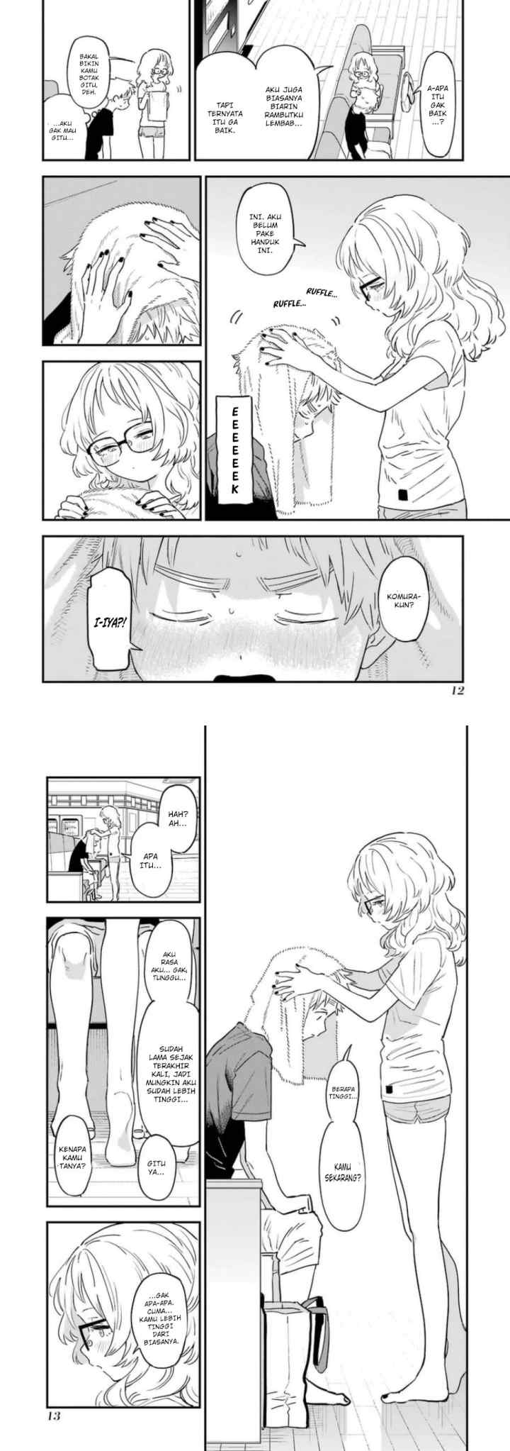 Sukinako ga Megane wo Wasureta chapter 75 halaman 8