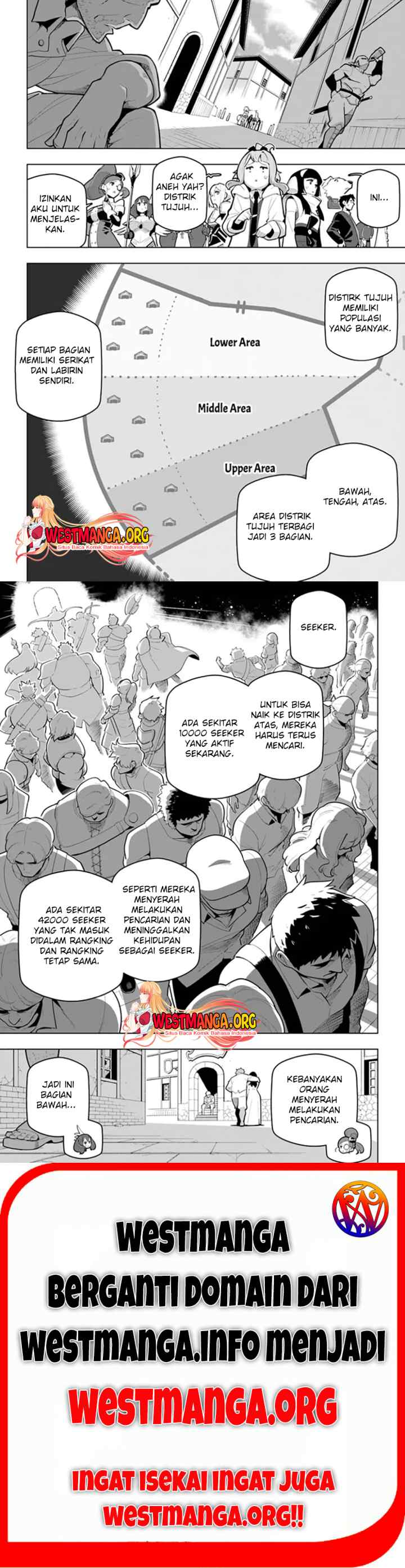 Sekai Saikyou no Kouei: Meikyuukoku no Shinjin Tansakusha chapter 30 halaman 6