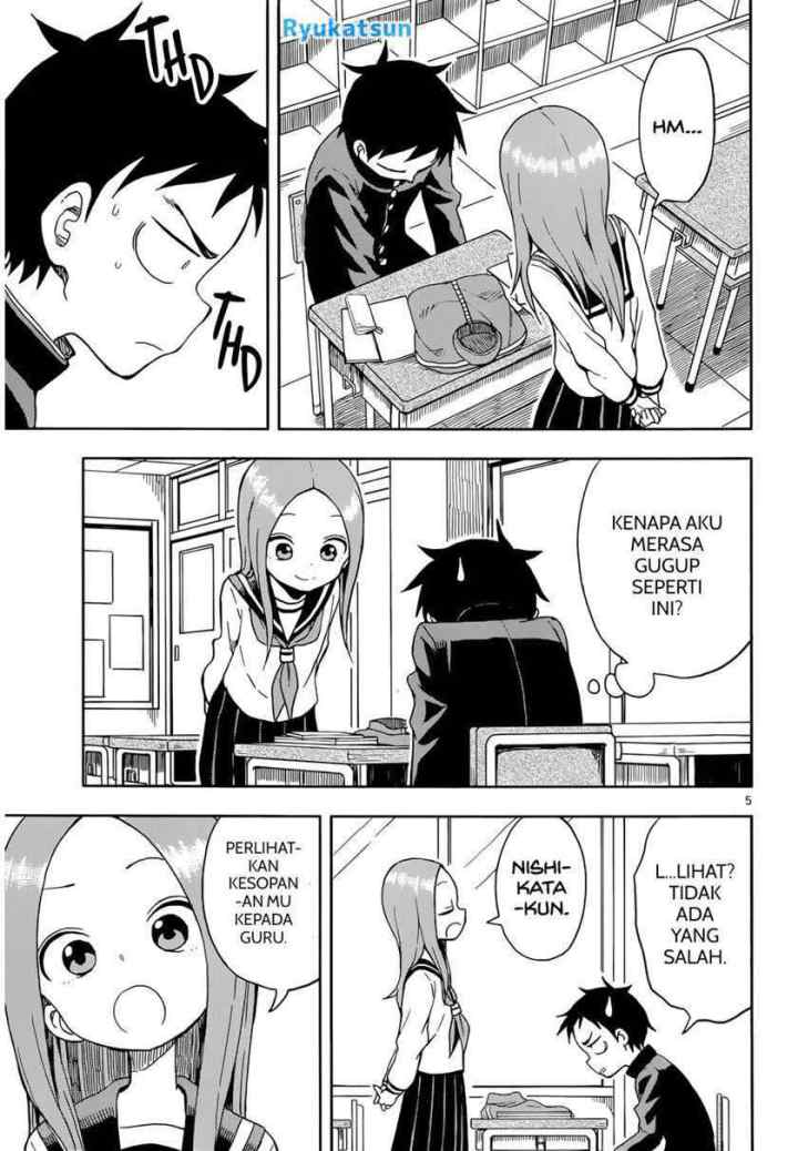 Karakai Jouzu no Takagi-san chapter 91 halaman 6