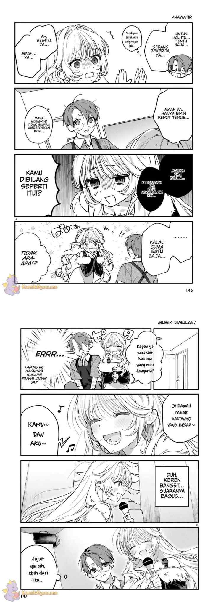 Karaoke De Utau Oneesan To Issyo chapter 1 halaman 8